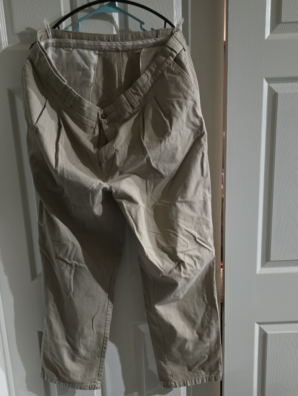 Men's Classic Beige Chino Pants 44x34